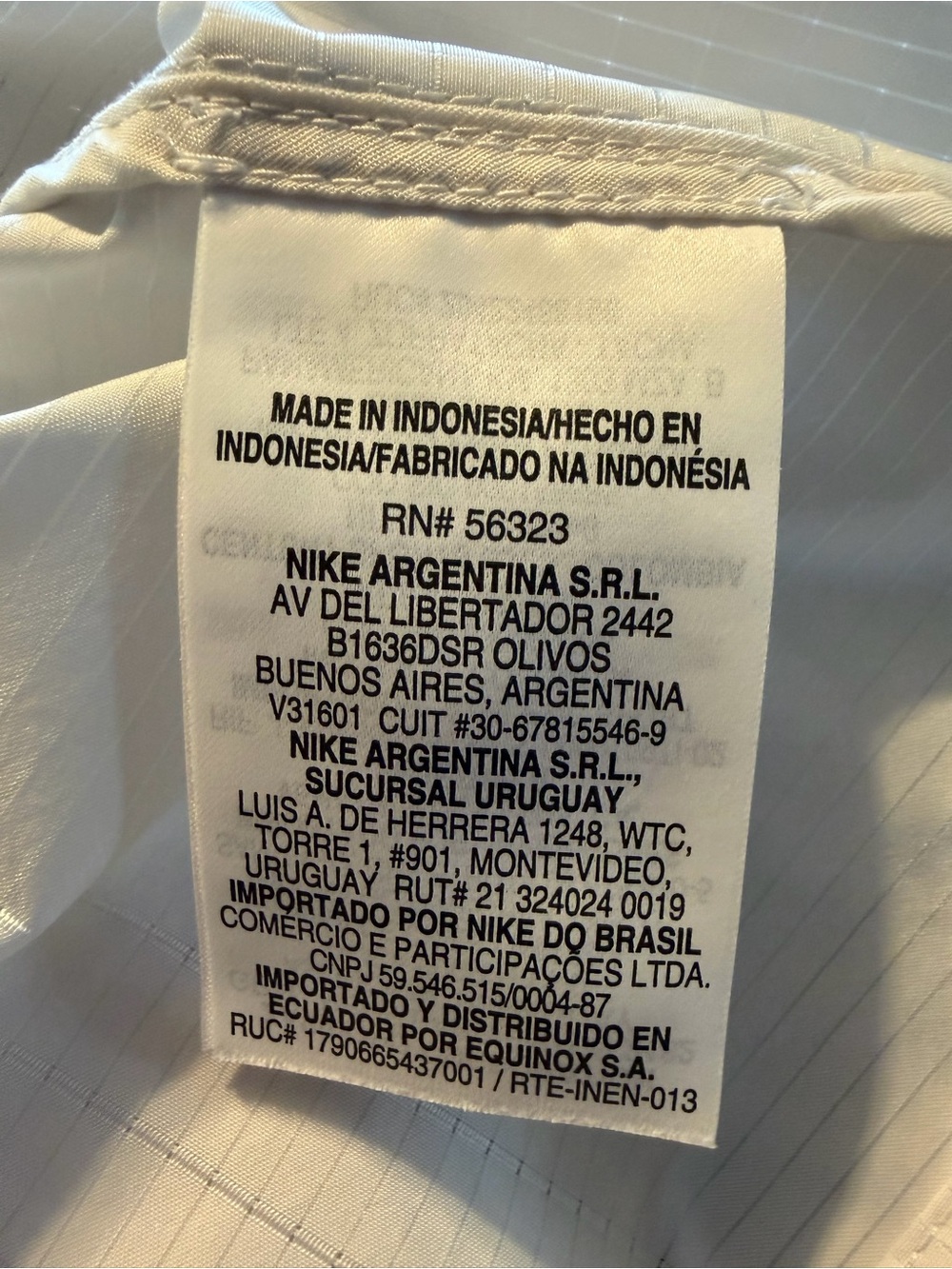 Nike Sportswear Tech Pack Nylon Jacket L White Tech Pack CK0711-094 Windbreaker - Picture 7 of 11